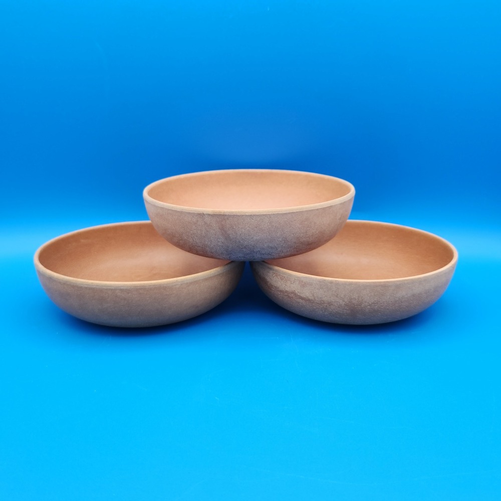 Vintage MCM Ellingers Agatized Bowls set of three